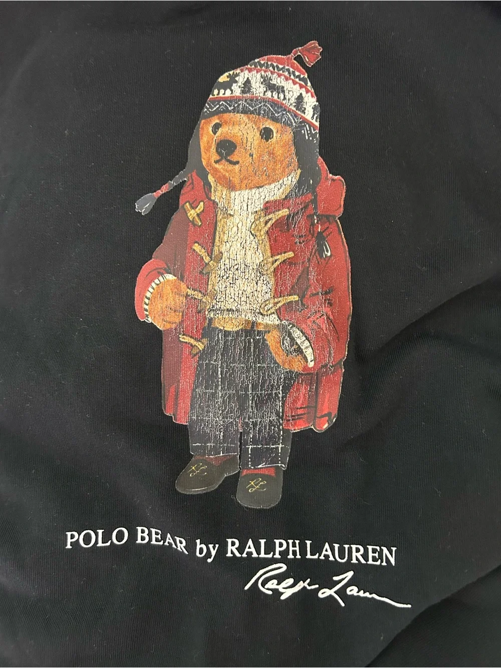 Polo ralph  Lauren polo bear hoodie size xl